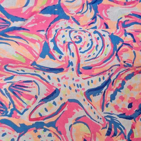 Lilly Pulitzer Pajama Pant, Multi Shell of a Time, XS - Picture 3 of 9
